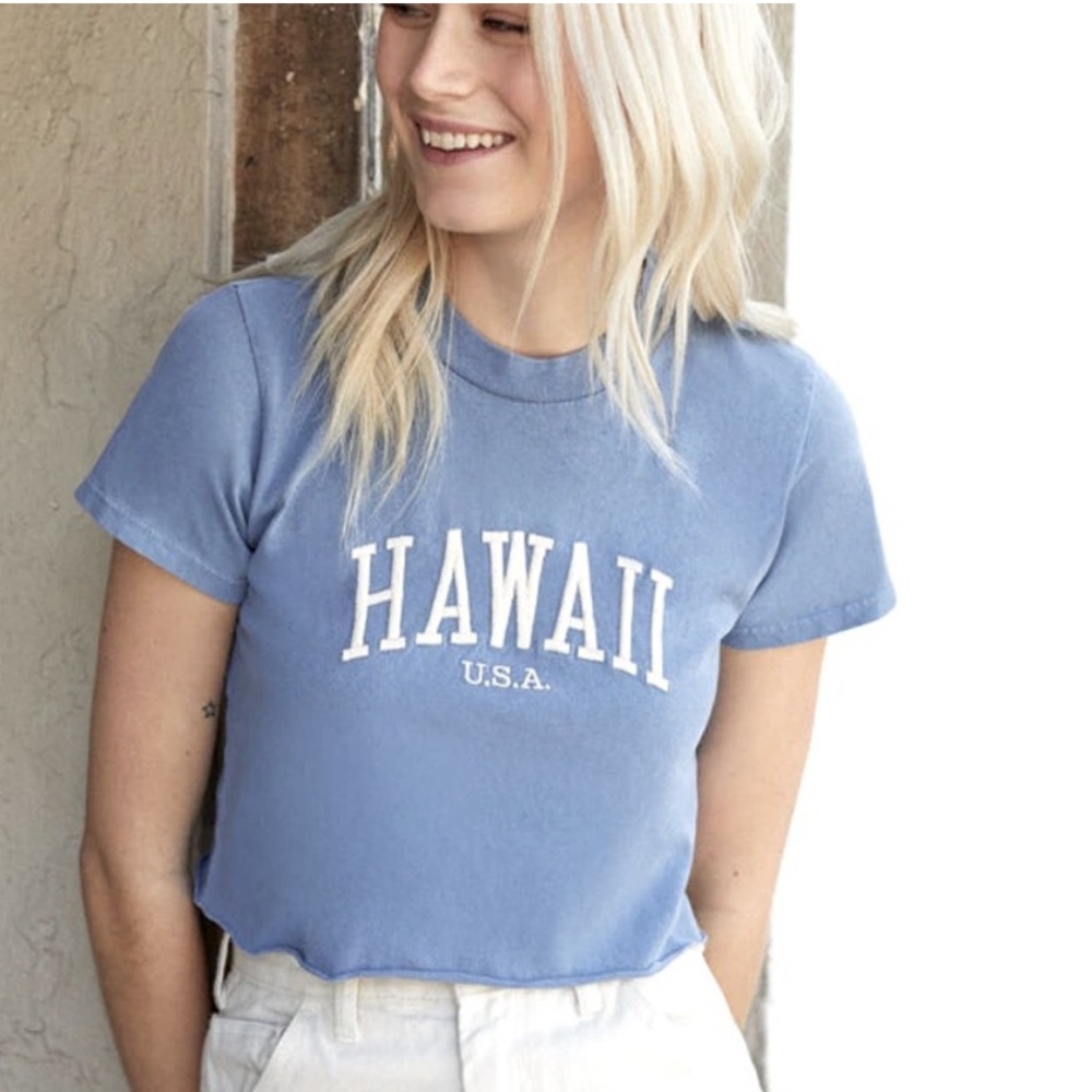 Brandy Melville Hawaii baby tee